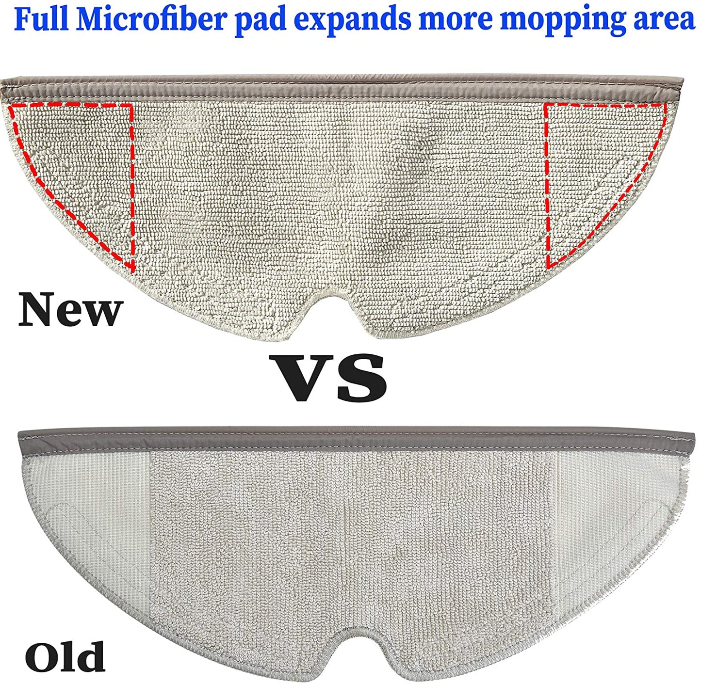 5-Pack Replacement Mopping Pads for Xiaomi Roborock