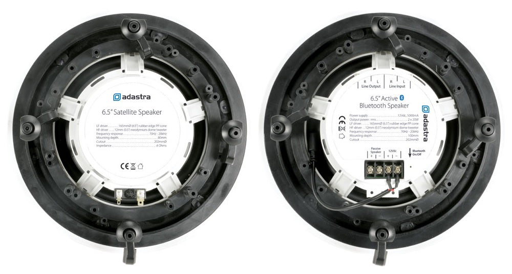 Adastra BCS65S Bluetooth 6.5'' Ceiling Speakers 953.165UK (PAIR)