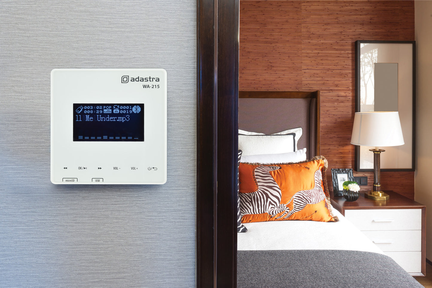 Adastra WA-215 Wall Amplifier BT/USB/FM 953.132UK