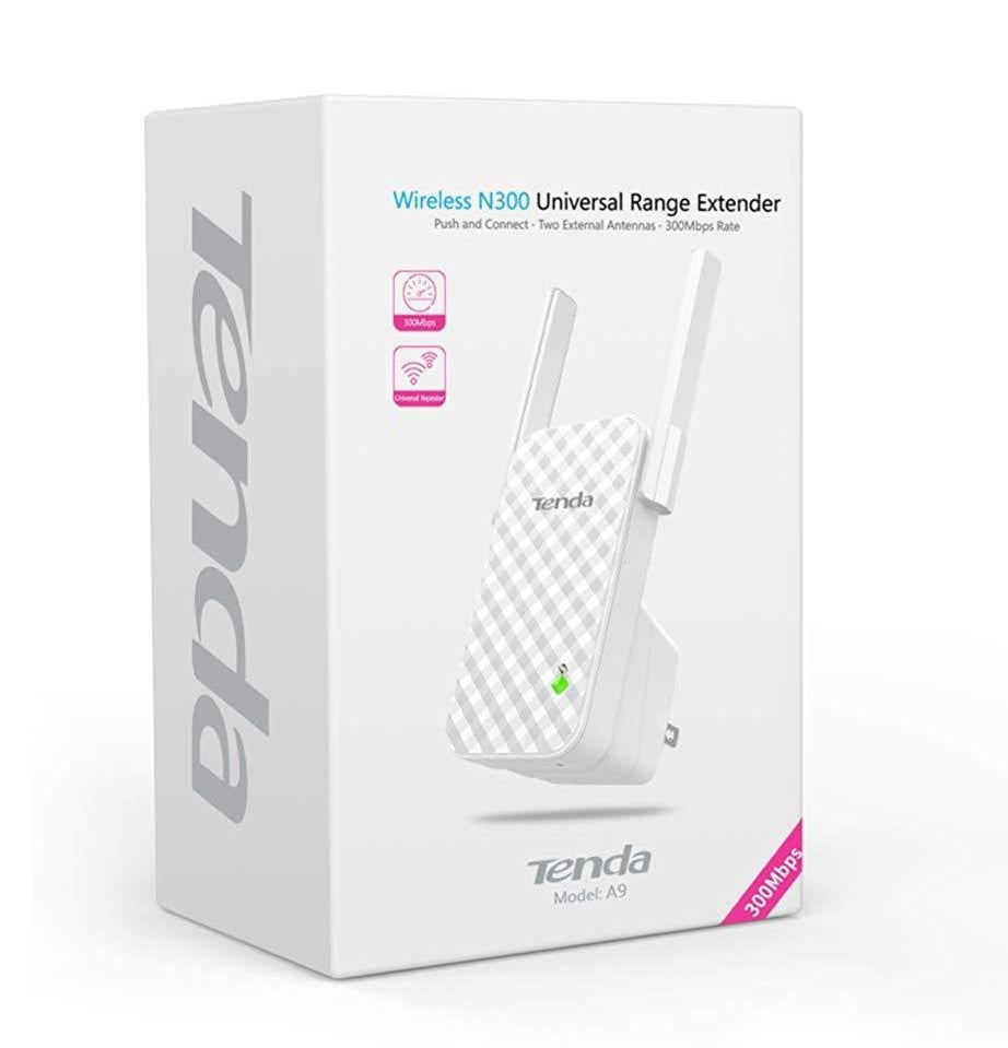 Tenda A9 Wireless N300 Wi-Fi Range Extender UK