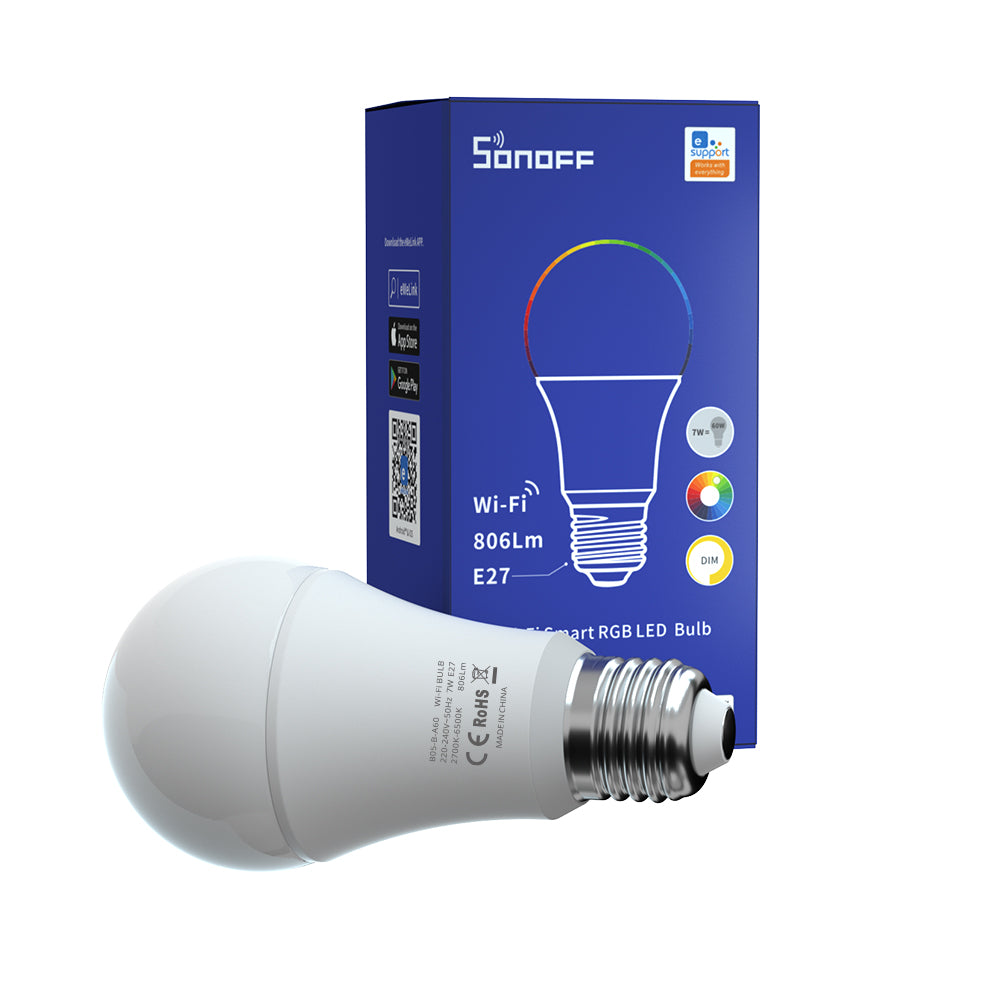 Sonoff B05-B-A60 WiFi Smart RGB Bulb