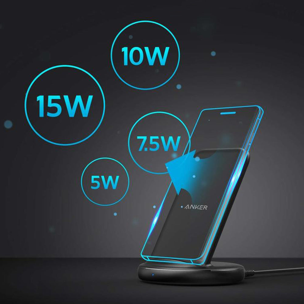 Anker PowerWave II 15W Wireless Stand Black