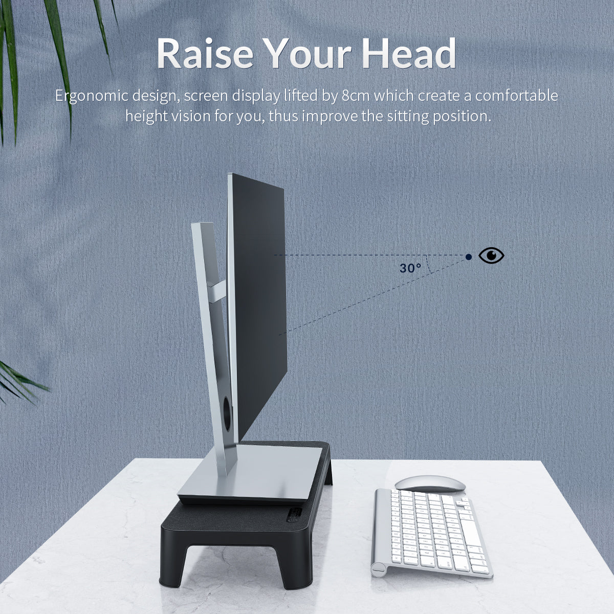 Orico Stand Monitor ABS Black BD-01