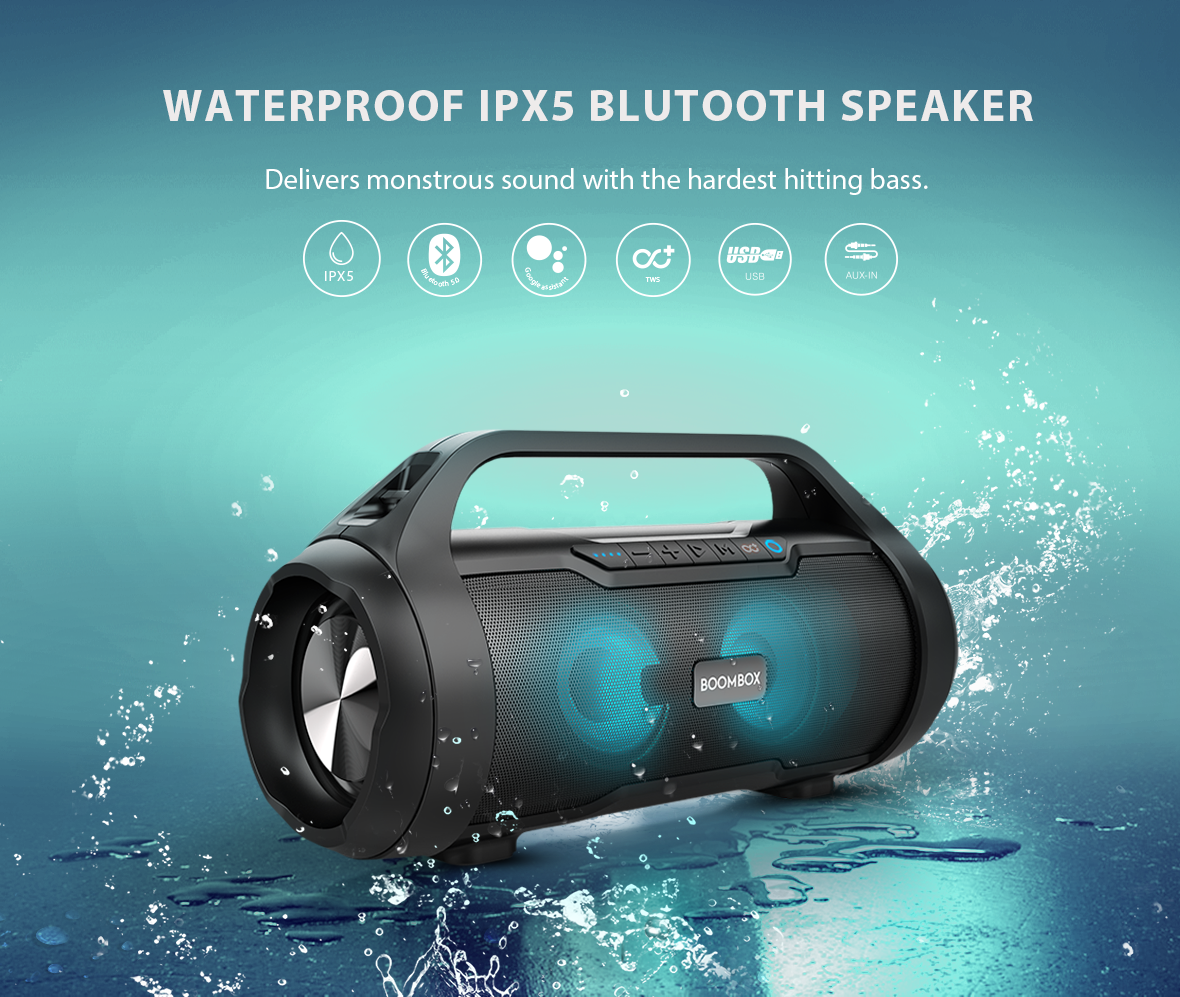 HIKEVAN BM01 44W BOOMBOX SPEAKER