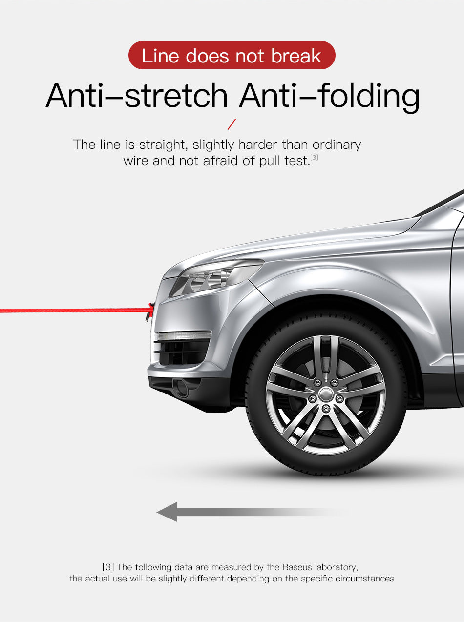 Baseus Cafule Braided Lightning Cable 2.4A 0.5m Grey