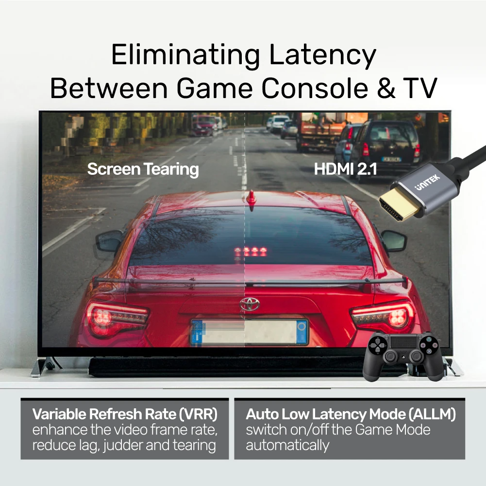 Unitek C138W HDMI 2.1 Cable 8K 60Hz 2m
