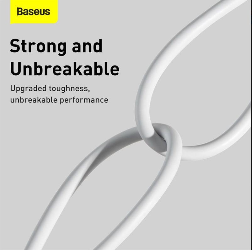 Baseus CALYS-A02 Superior Series Lightning 2.4A 1.0m White
