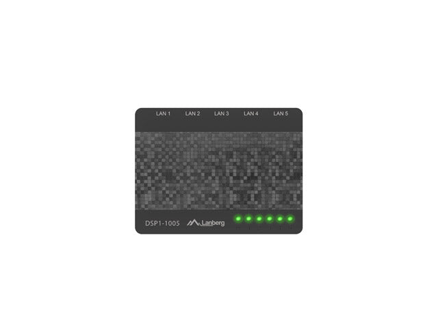 Lanberg DSP-1-1005 Ethernet Switch 5port Gigabit