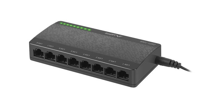 Lanberg DSP1-1008 Ethernet Switch 8port Gigabit
