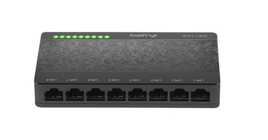 Lanberg DSP1-1008 Ethernet Switch 8port Gigabit