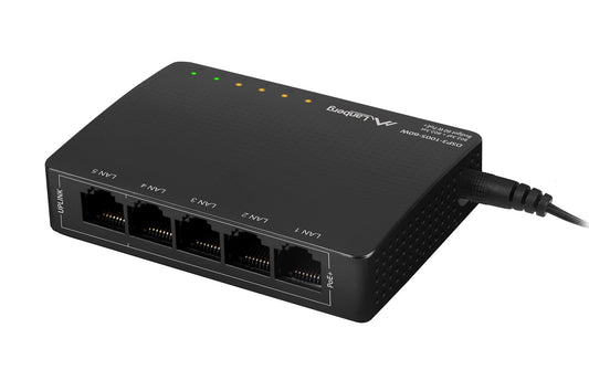 Lanberg 4Port Gigabit PoE Switch 4 PoE +1 Uplink 60W