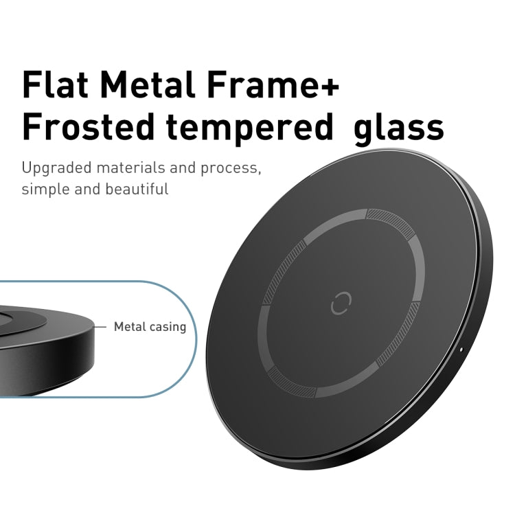Baseus Simple Magnetic Wireless Charger Black