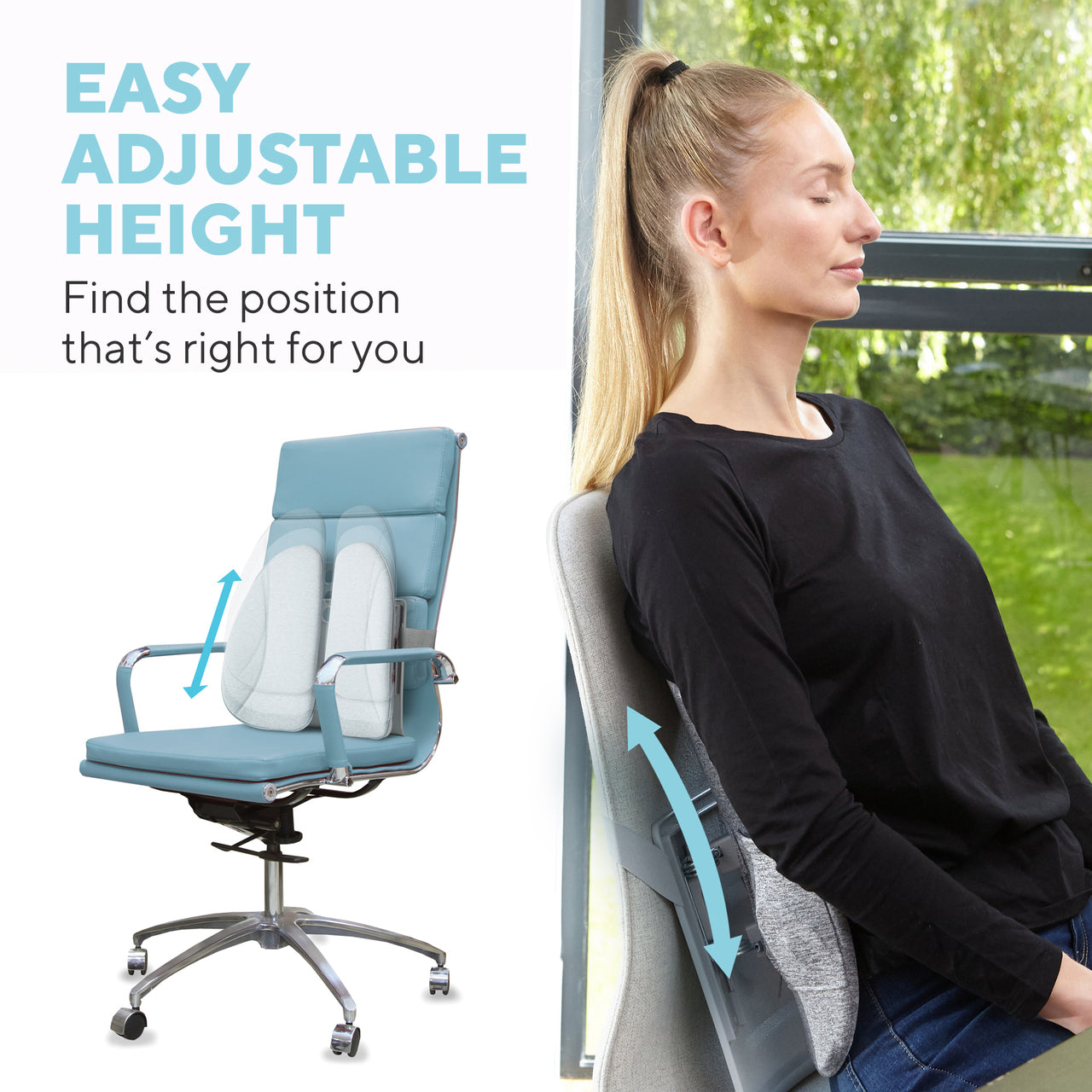 Homedics ER-BS200H Back Support Cushion with Heat