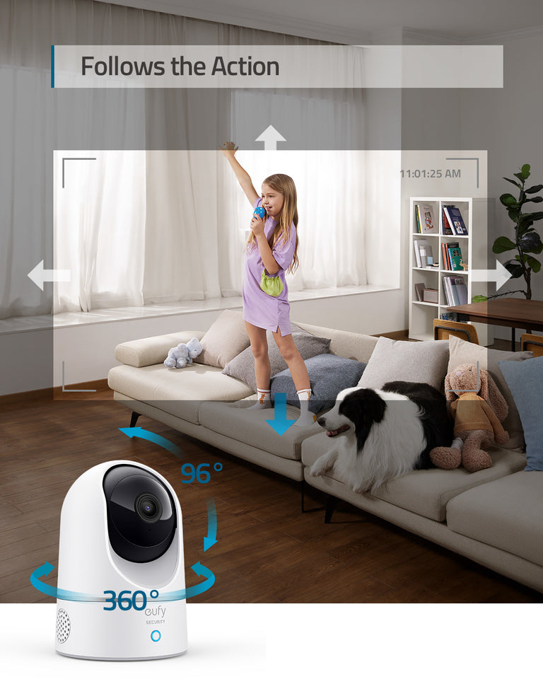 Anker Eufy Indoor Cam 2K Pan & Tilt EU
