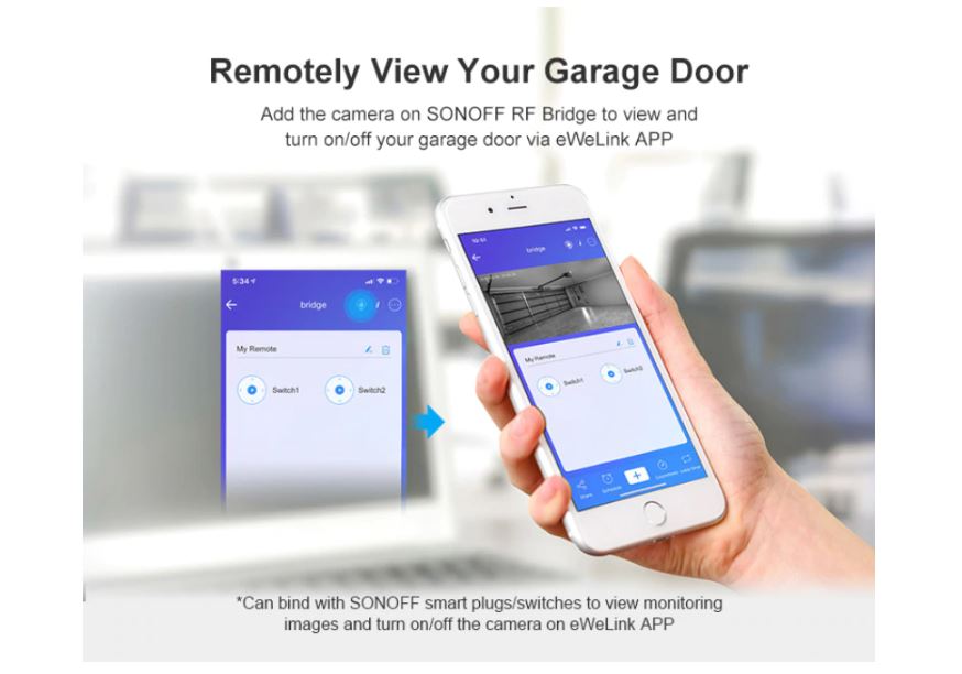 Sonoff GK-200MP2-B Wi-Fi IP Security Camera