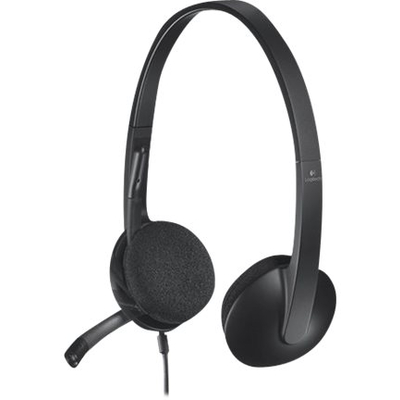 Logitech H340 USB HEADSET BLACK