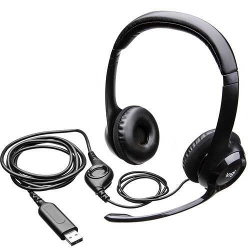 Logitech H390 USB HEADSET BLACK