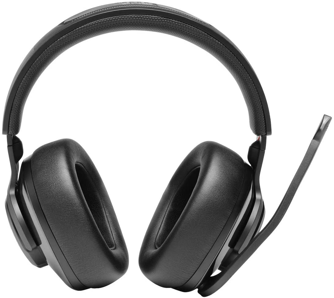 JBL Quantum 400, Over-Ear Wired Gaming Headset, Surround, RGB (Black)