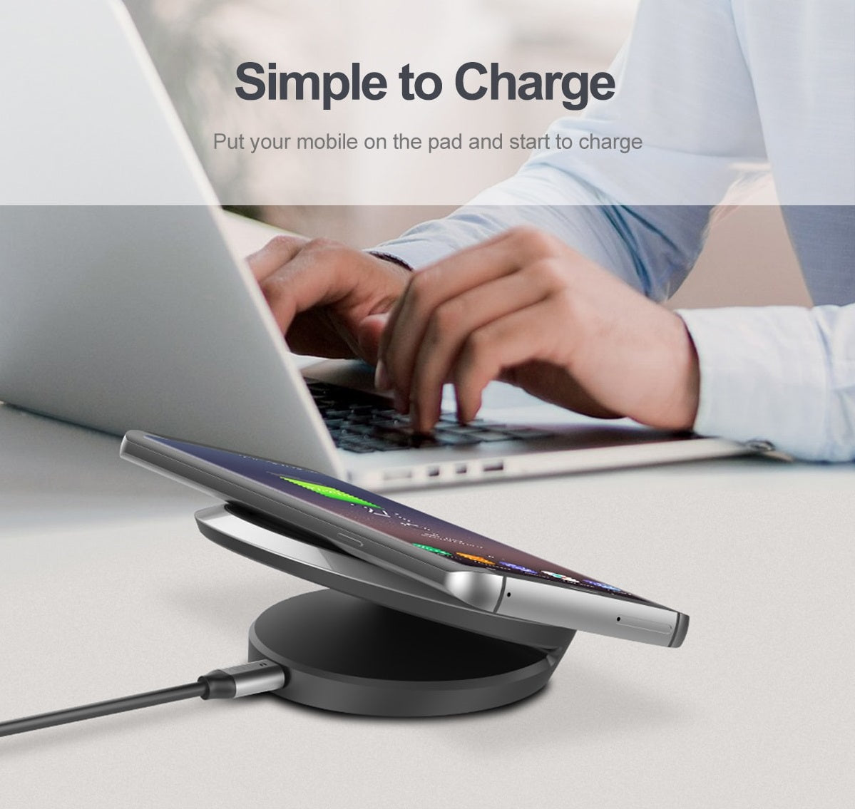 Unitek M003A QI Fast Wireless Charging Pad