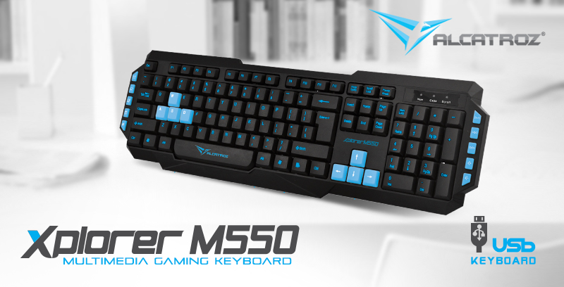 Alcatroz Xplorer M550 Black Blue