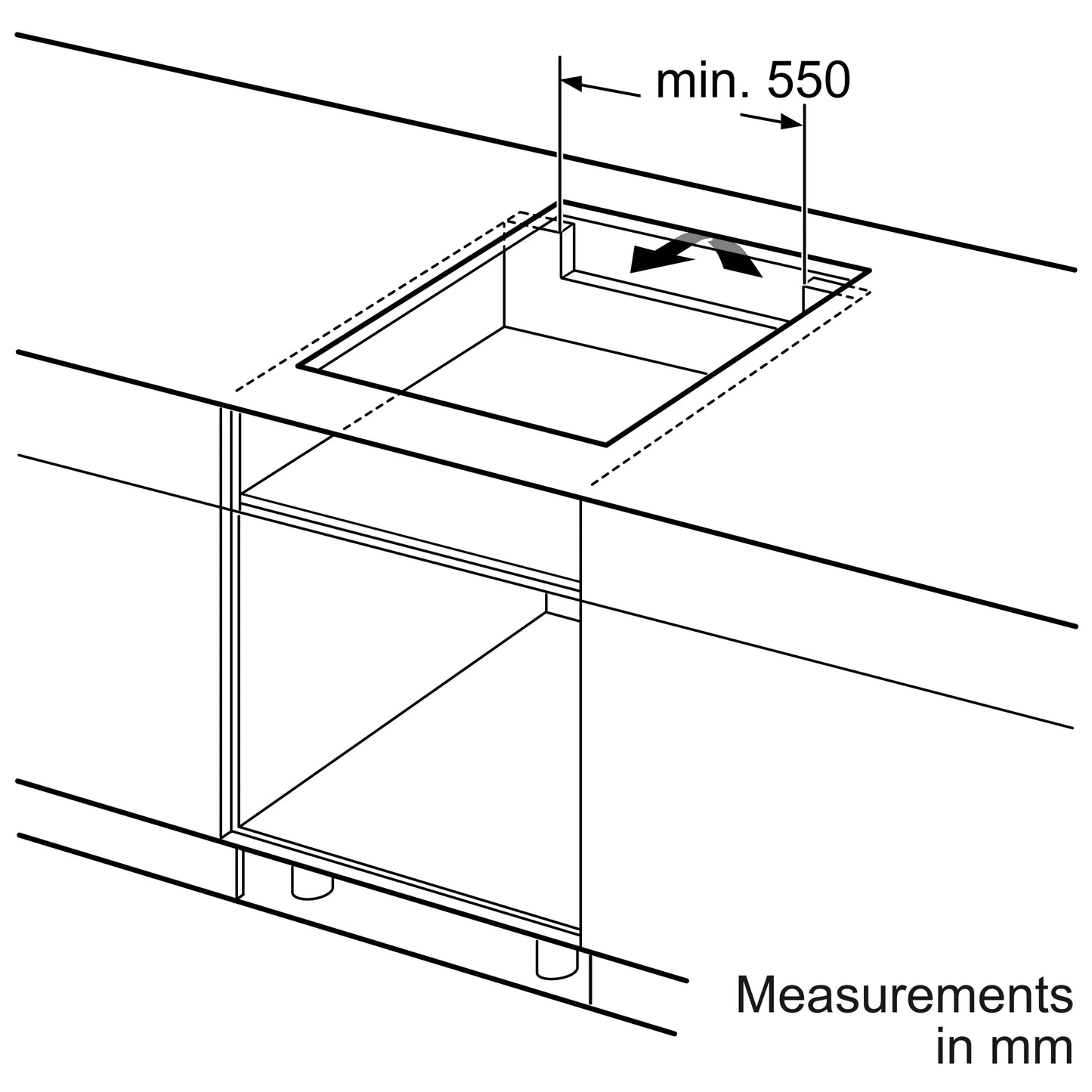 BOSCH PUE611BB5E Induction Hob
