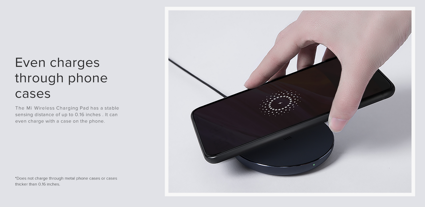 Xiaomi Mi Wireless Quick Charging Pad Black