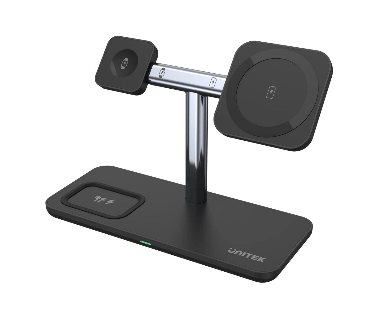 Unitek Charge 3in1 Magnetic Wireless Stand iPhone-Watch-Airpod P1212A