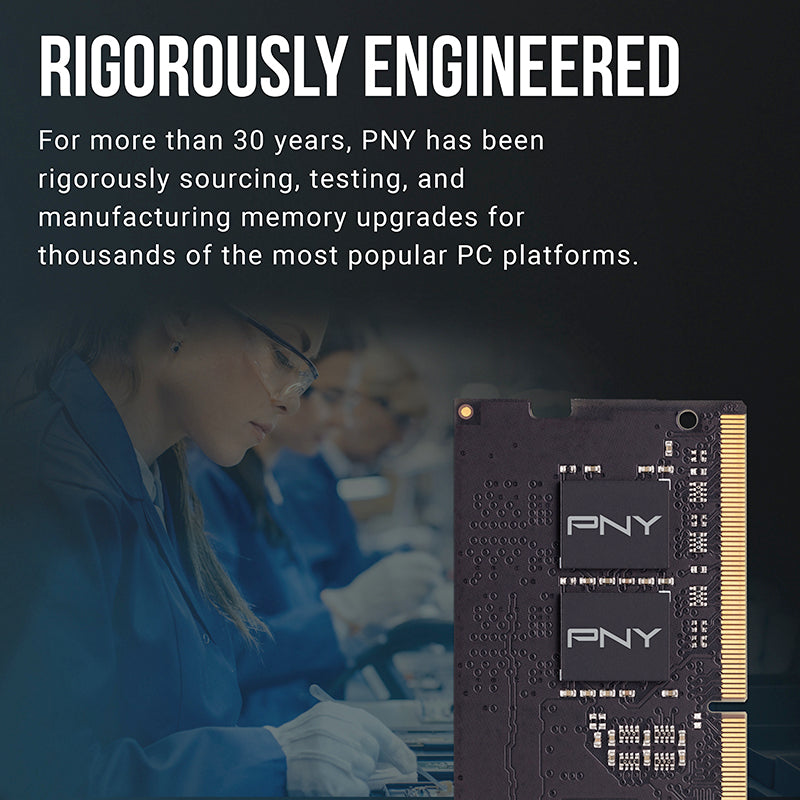 PNY SODIMM DDR4 2666MHz 1x8GB Notebook Memory RAM