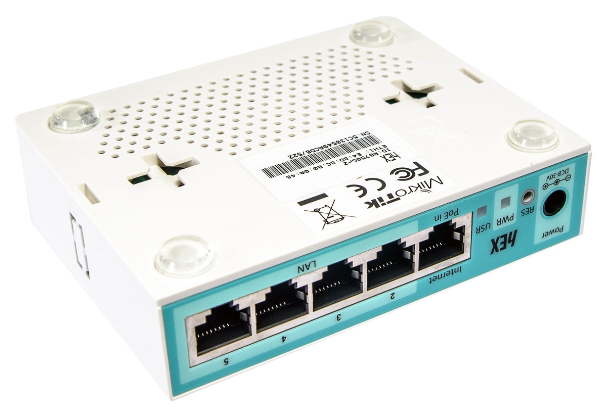 MikroTik RB750GR3 HEX Gigabit Router