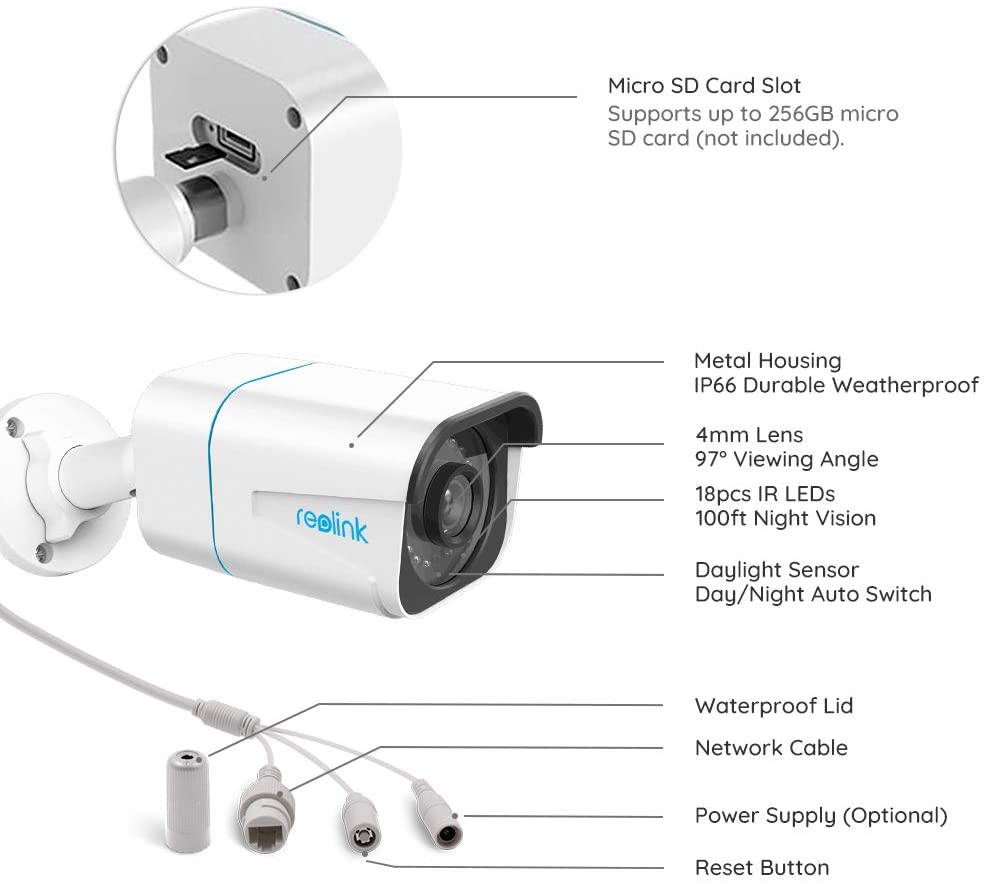 Reolink RLC-810A IP 8MP Bullet Camera