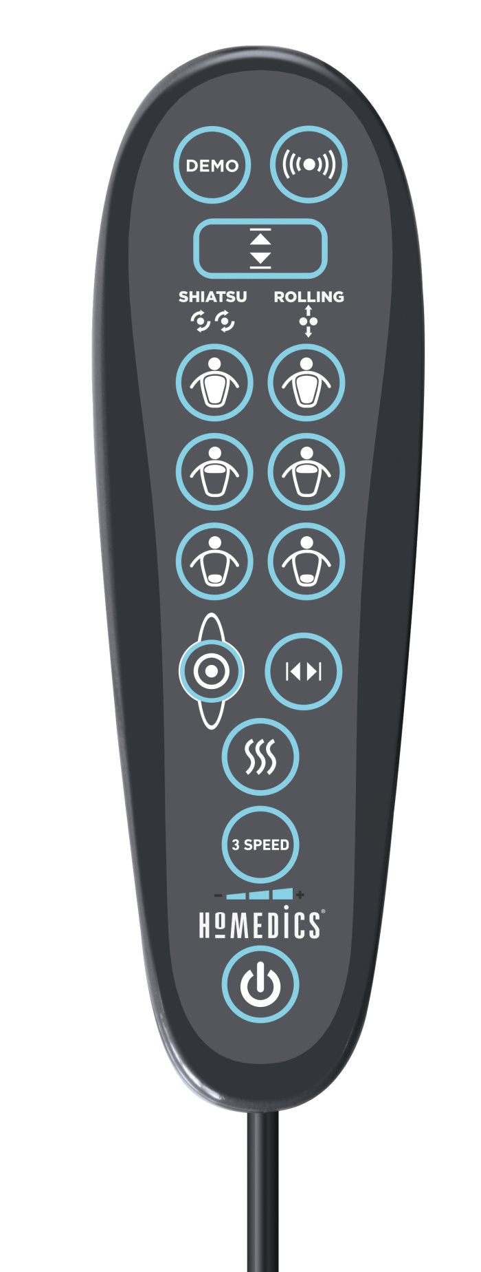 HoMedics SGM-1300EUX Gel Shiatsu Back Massager