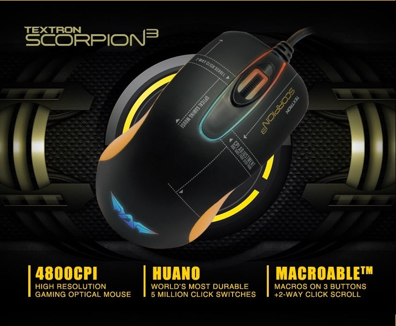 Armaggeddon Scorpion 3 Pro-Gaming Mouse