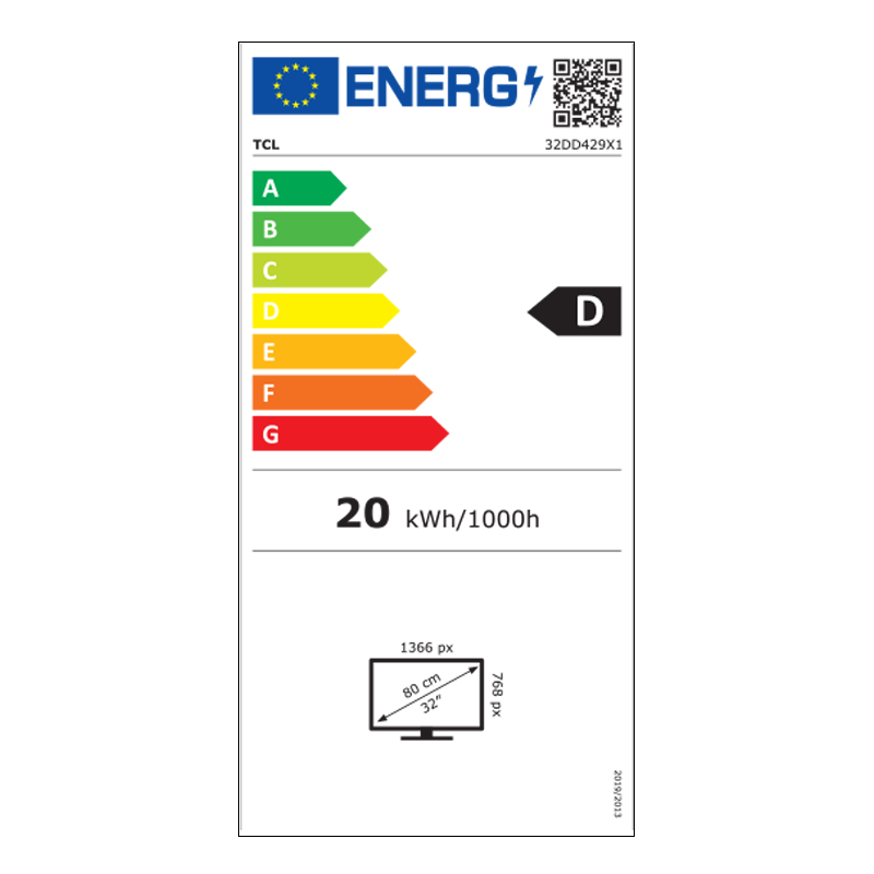 TCL 32DD429 32″ LED HD 100PPI