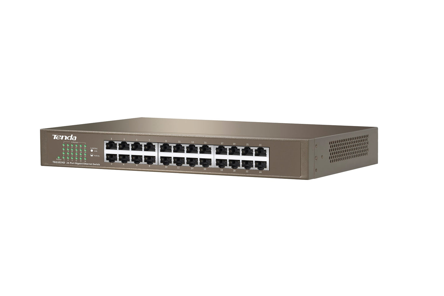 Tenda TEG1024D 24-Port Gigabit Ethernet Switch Rackmounted