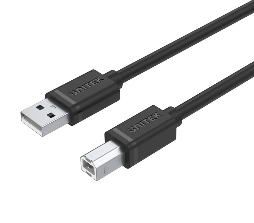 Unitek Y-C421GBK USB 2.0 Cable A-B 5m