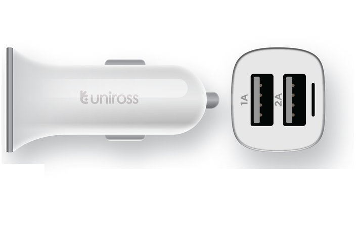 Uniross UUAB011 Car Charger 2xUSB 2.4A