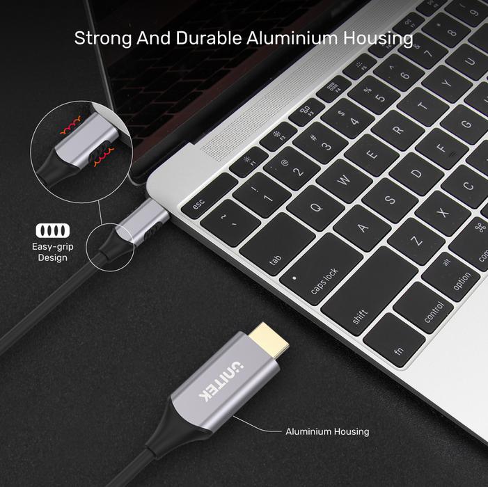 Unitek V1125A USB3.1 TypeC to HDMI 4K 60Hz Cable 1.8m