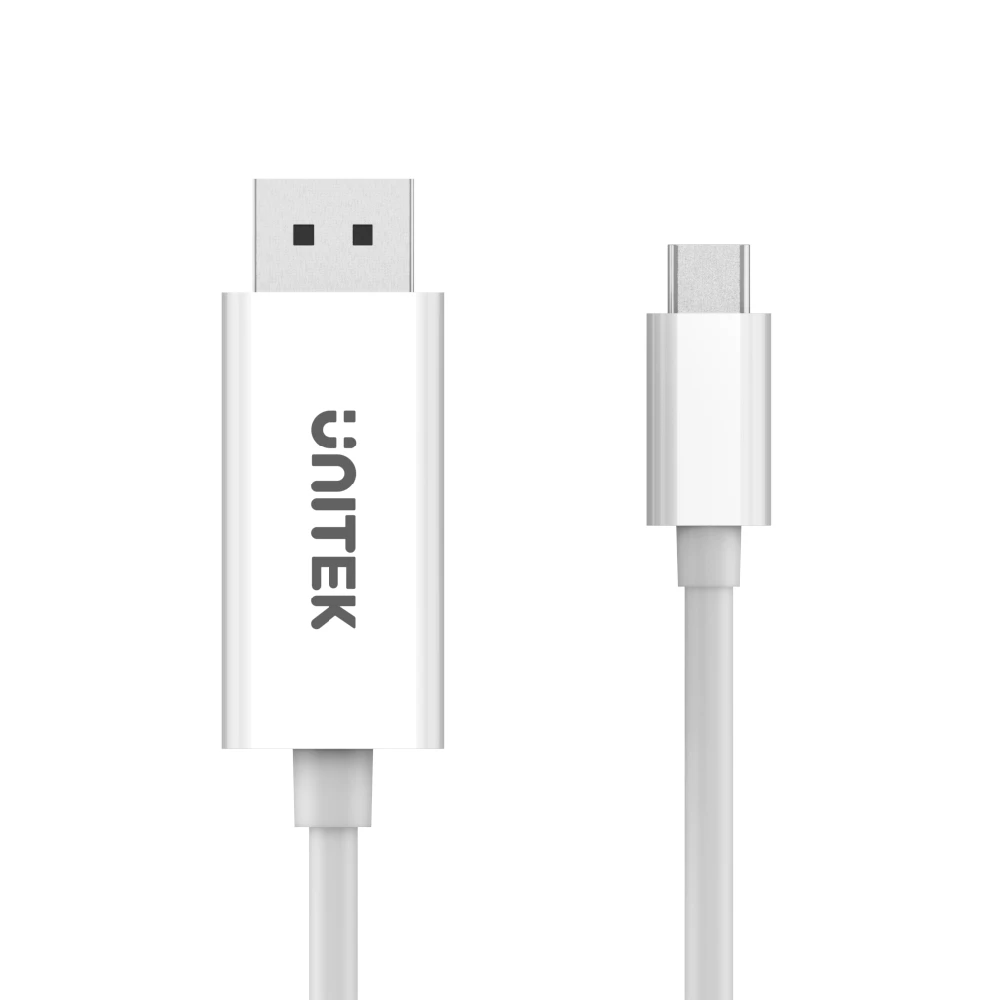 Unitek V400A Type-C 3.1 to Displayport Cable 4K 1.8M White