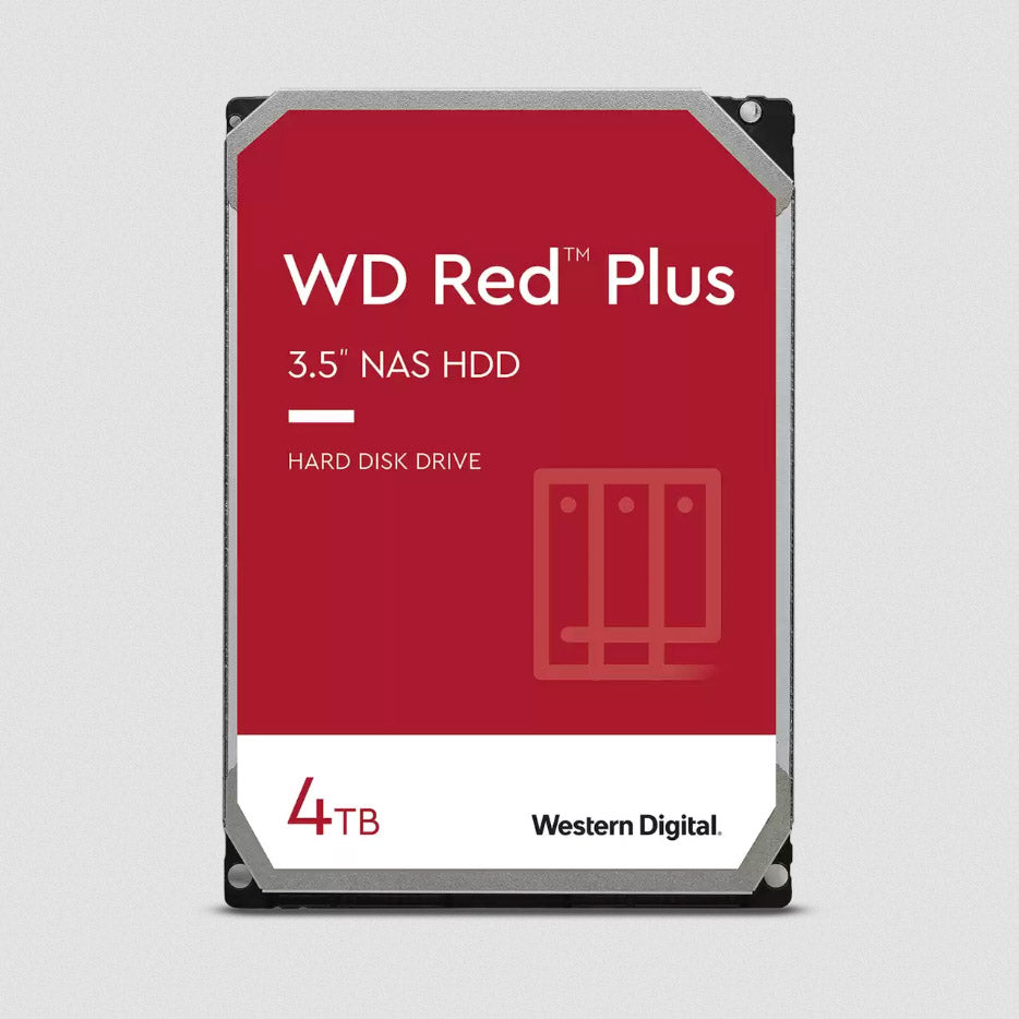Western Digital RED PLUS NAS HDD 4TB WD40EFZX