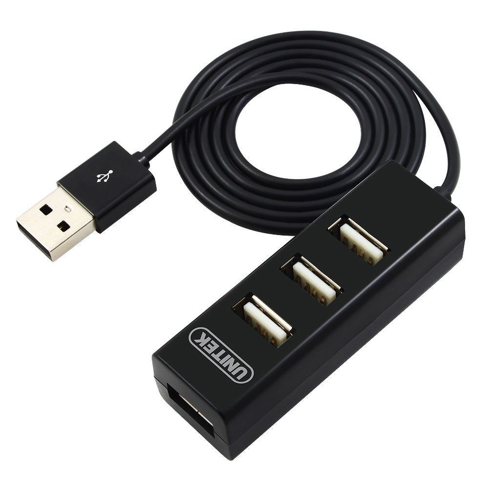 Unitek Y-2140 USB2.0 4 Port Hub 0.8m