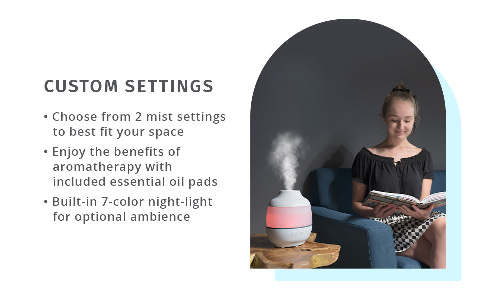 Homedics TotalComfort Cool Mist Ultrasonic Humidifier