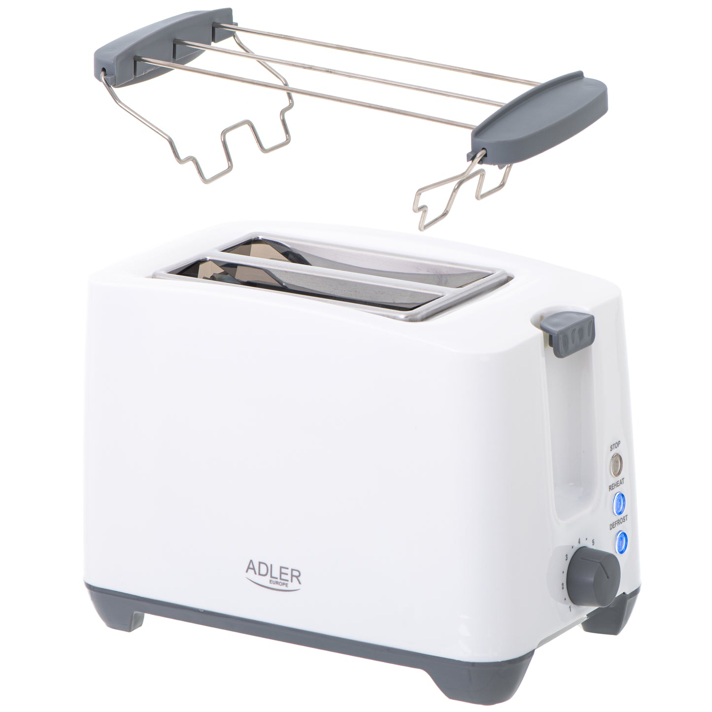 Adler AD3216 2 Slice Toaster 1000W