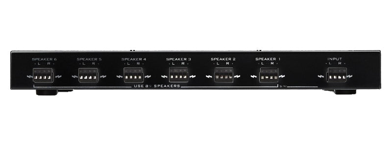 Artsound SVC6.2B Stereo Volume Control 6 pairs Black