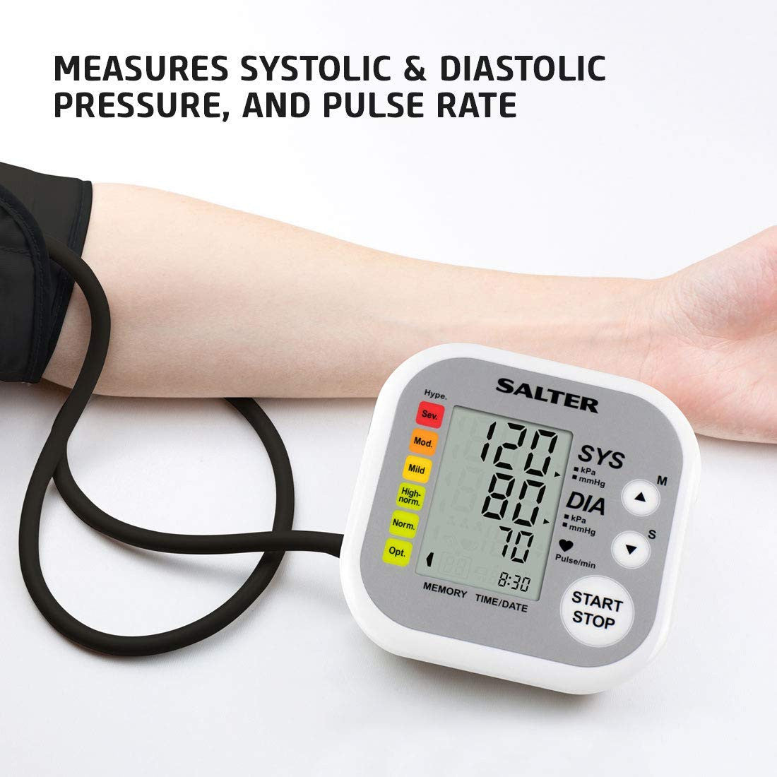 Salter by Homedics BPA-9201 Automatic Arm Blood Pressure Monitor