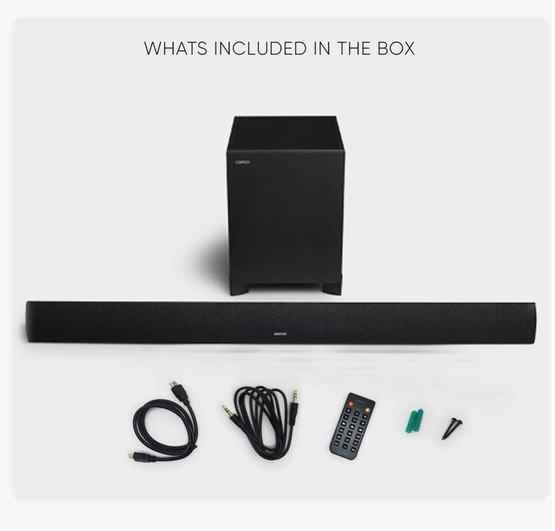 SonicGear Sonicbar BT-5500 Soundbar Wireless SubWoofer