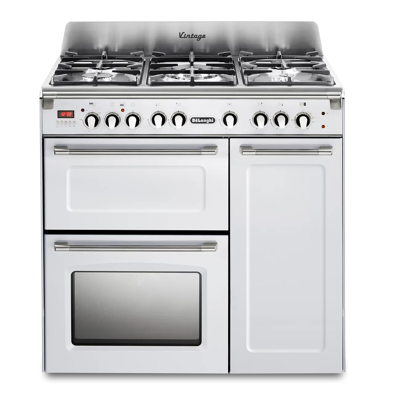 Delonghi Vintage three cavity dual fuel Range Cooker