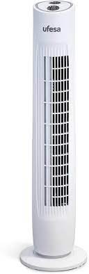 UFESA TW1100 Tower Fan 45W 3 Speeds White