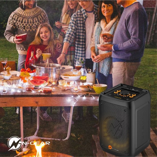 N-Gear FLASH BANGER 777 Portable karaoke Speaker With Two Microphones