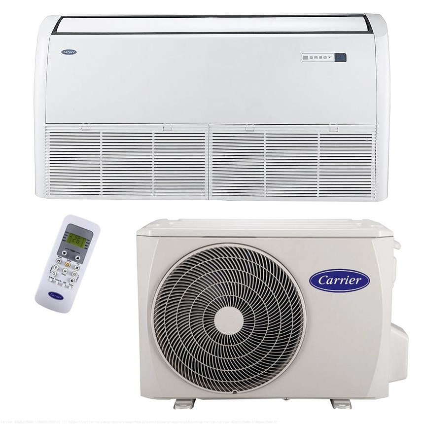 Carrier Floor Ceiling 42QZL024D8S+38QUS024D8S (1ph) Air Conditioner 24000 BTU R32 Inverter A++/A+++