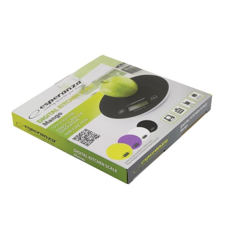Kitchen Scales Esperanza Mango EKS003K Black